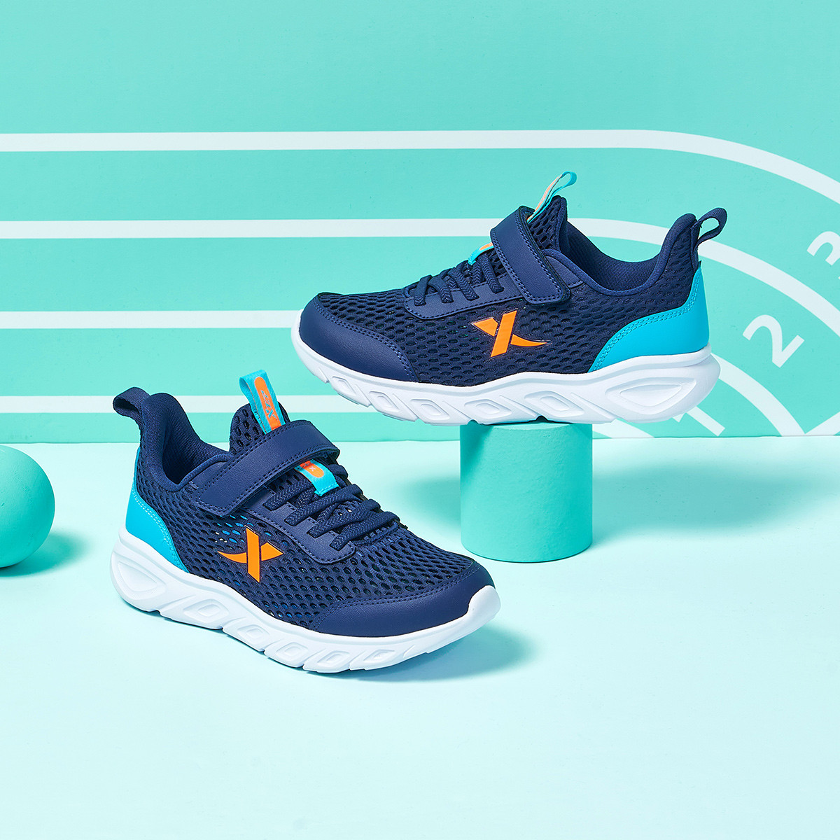 儿童跑鞋中大童透气大网孔运动休闲鞋户外跑步鞋,99.9元—— 慢慢买比