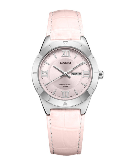 卡西欧手表女指针系列商务休闲简约时尚石英女士手表