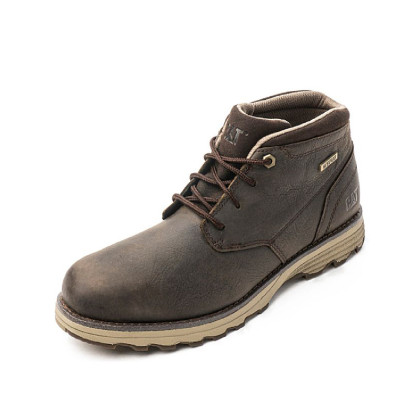 【城市机能】cat春夏防水科技户外橡胶底中帮男靴工装靴马丁靴