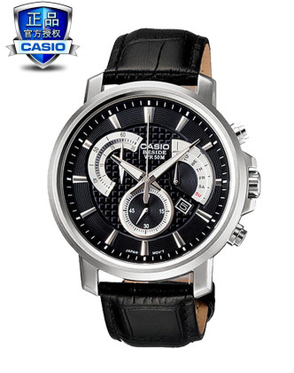 卡西欧(casio)手表beside系列时尚商务休闲防水石英男士手表