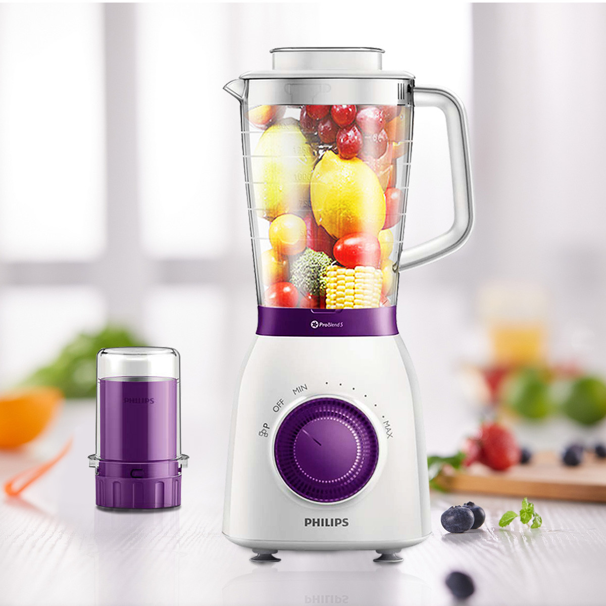 00 philips 飞利浦hr2166/00多功能搅拌机料理机辅食机 自营 唯品会