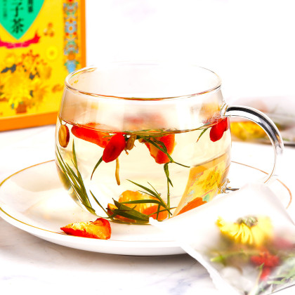 菊花决明子茶150g/盒金银花枸杞甘草淡竹叶金桔熬夜茶