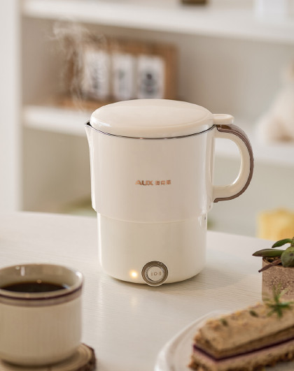 便携式电热水壶折叠烧水杯旅行出差迷你水壶hx-a0802e