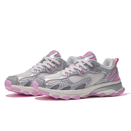 【骆驼慢跑鞋漫游心动版脏脏粉】运动鞋女2024夏季透气复古休闲鞋