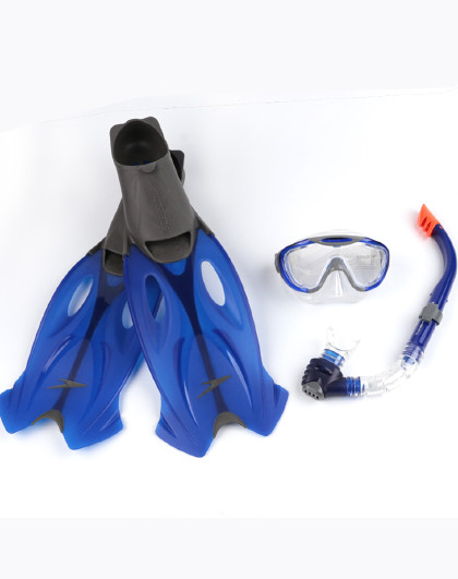 潜水面罩干式折叠浮潜面罩游泳训练潜水面具潜水装备