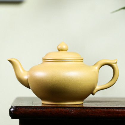 欣梅老师本山绿泥笑樱壶宜兴原矿手工紫砂壶泡茶壶功夫茶具茶壶