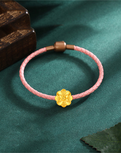 梦幻独角兽手链黄金珍珠手链无氰硬金时尚百搭送礼物