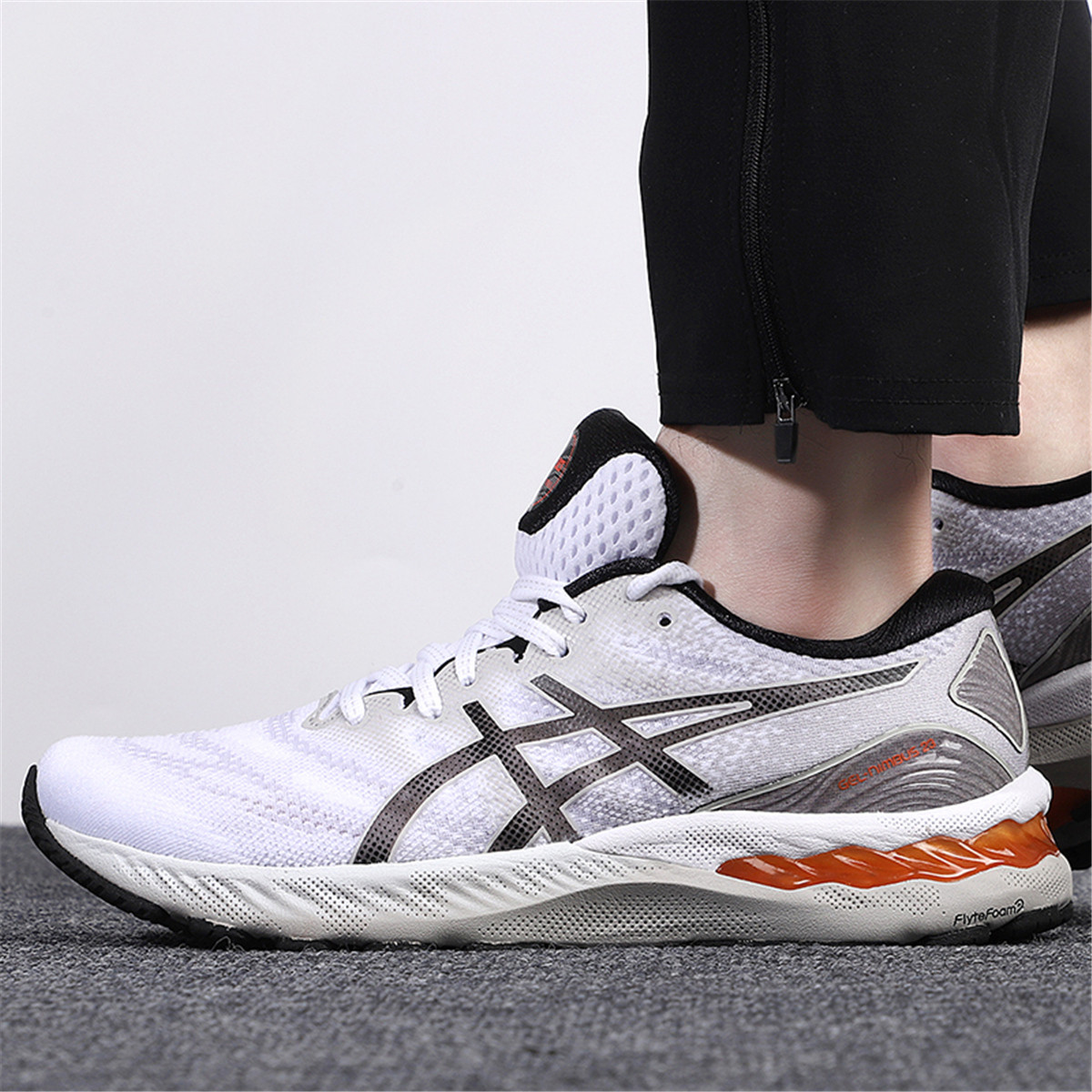 亚瑟士男鞋缓冲gel-nimbus 23 旗舰款专业跑步鞋