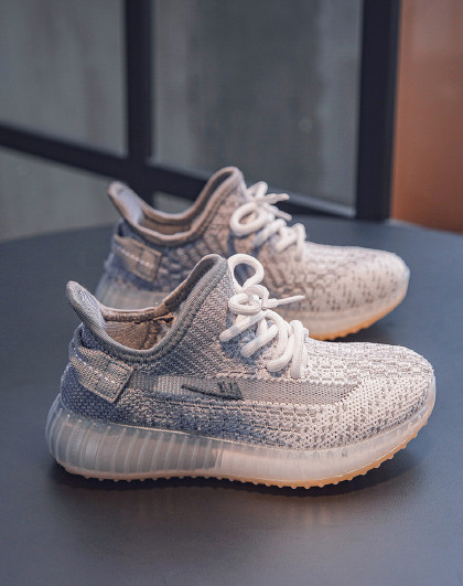 童鞋秋季儿童运动鞋男童女童百搭时尚透气轻便速干椰子鞋休闲童鞋