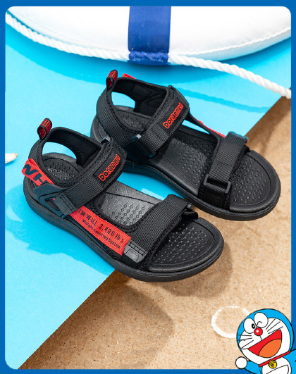 正品儿童皮凉鞋夏季防滑软底小童中大童宝宝凉鞋男童沙滩凉鞋童鞋