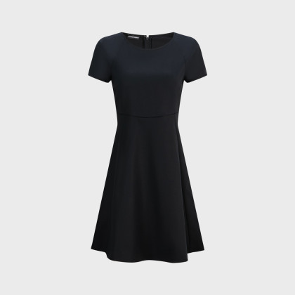 2024年春夏新品 阿玛尼女式简约气质优雅百搭休闲连衣裙