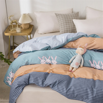 纯棉被套单件单人学生宿舍被罩双人家用全棉被单罩1.5米被芯套