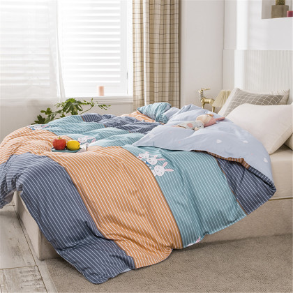 纯棉被套单件单人学生宿舍被罩双人家用全棉被单罩1.5米被芯套