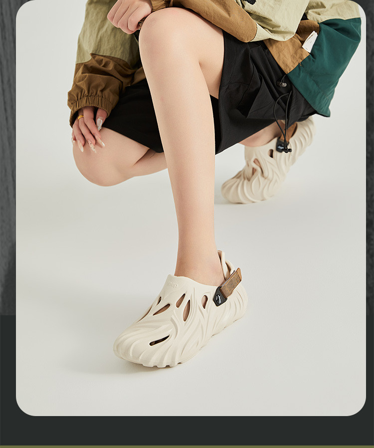 2024夏款吉普女鞋户外洞洞凉鞋小众设计感时尚旅游沙滩女凉鞋