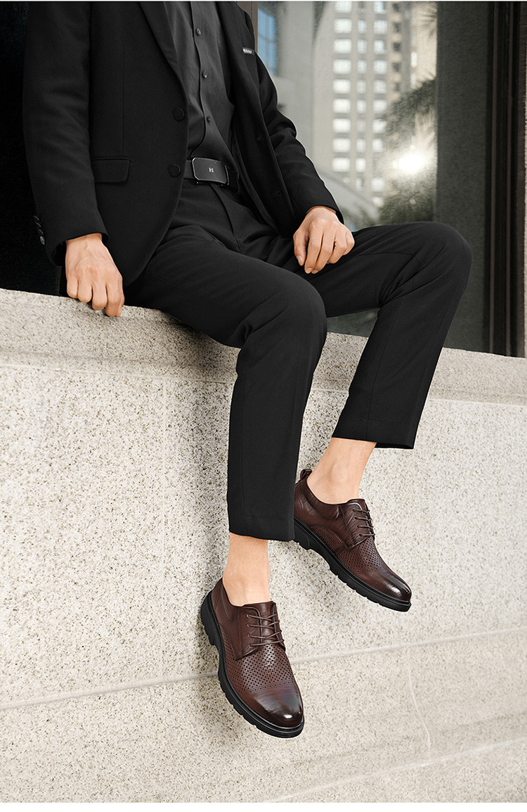 男士鞋子皮鞋男商务正装年轻德比鞋男士皮鞋商务休闲男鞋皮鞋