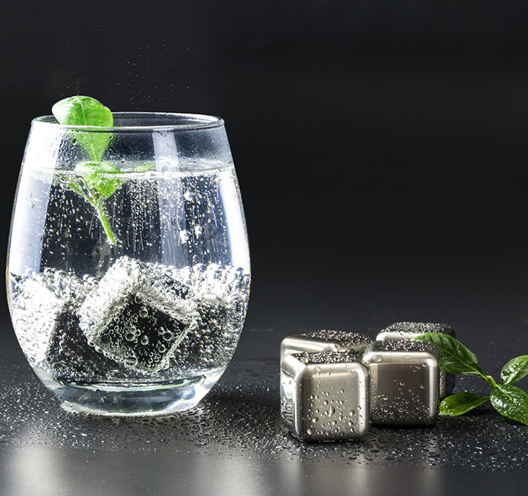 304不锈钢冰块威士忌啤酒用金属速冻冰格冰粒