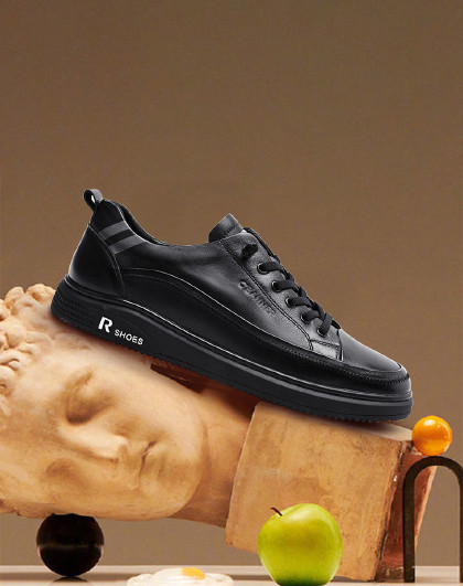 【头层牛皮】春季爆款板鞋男士休闲鞋男真皮运动鞋男鞋百搭鞋子男