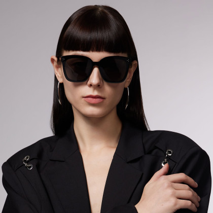 gm墨镜女太阳镜眼镜夏偏光防紫外线冬晒高级感情侣款