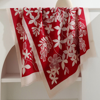 Custom Printed Wool Scarf