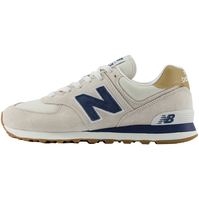 New Balance NB�ٷ���Ʒ�ﶬ��Ů���»�ɫ�����˶�����ЬML574LGI
