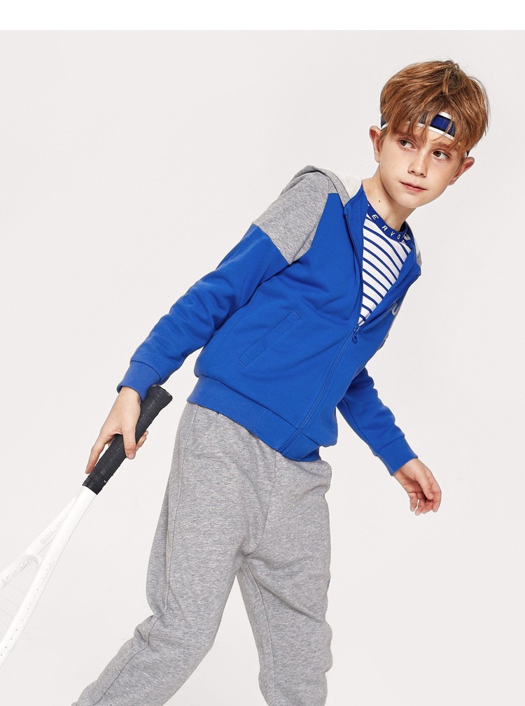 巴拉巴拉男童童装套装衣服中大童新款春季休闲连帽衫裤子