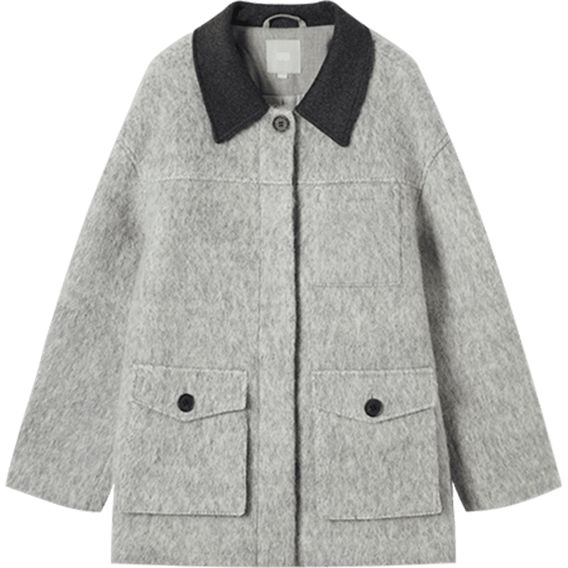 �԰� ��װ����ײɫ����������ͨ����ë�ش���Ůʽ�̿�ë������ 264Ԫ