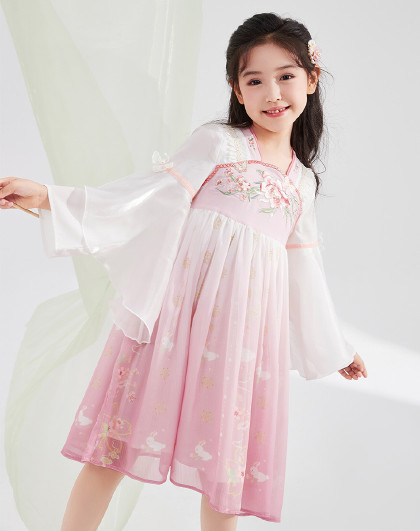 江南布衣童装女童儿童无袖吊带连衣裙