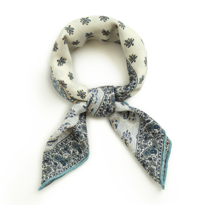 Custom Wool Silk Scarf