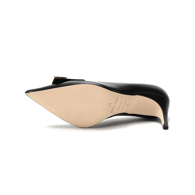 塞乔罗西女士sr1羊皮尖头高跟鞋 a78950 magn05