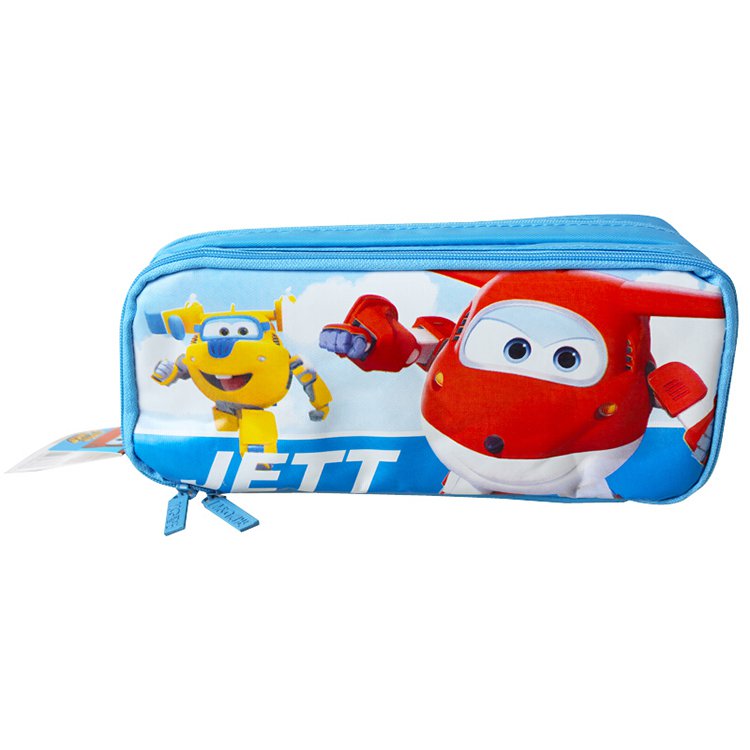 包邮晨光文具超级飞侠乐迪可爱卡通笔袋学生铅笔文具袋单个