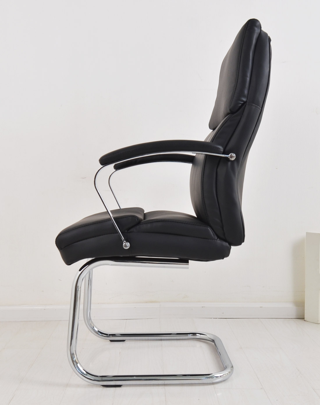 经典皮椅弓形椅