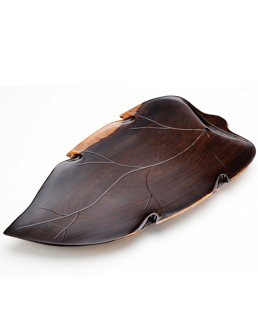 风车木树叶形茶盘6936cma