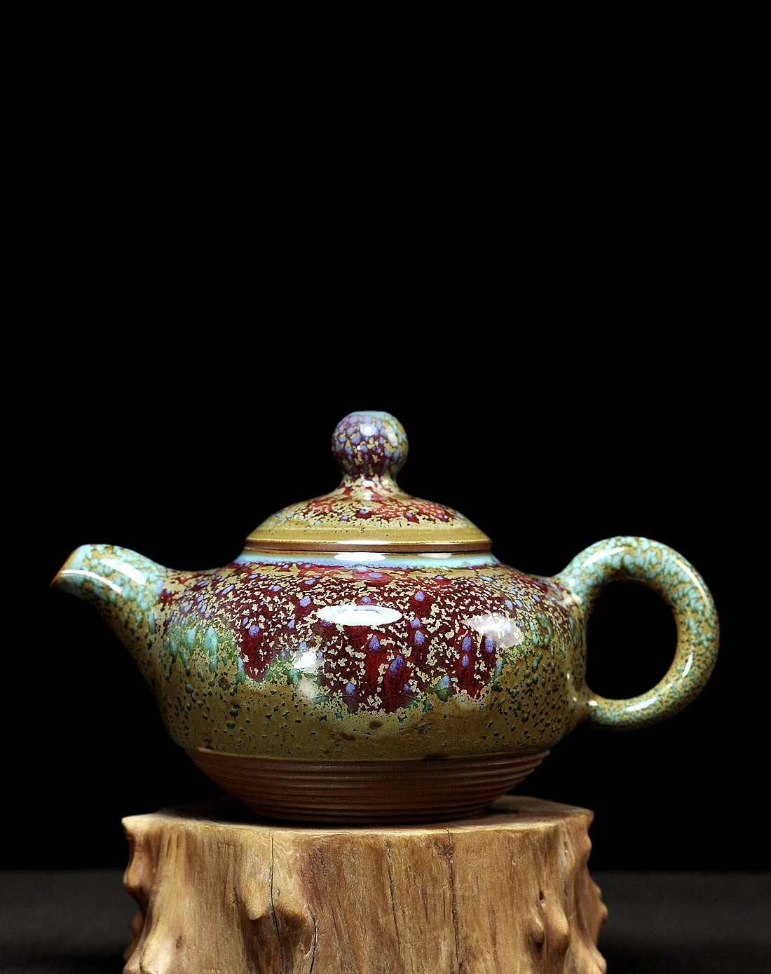 辛国正绮霞天钧壶省级工艺美术家